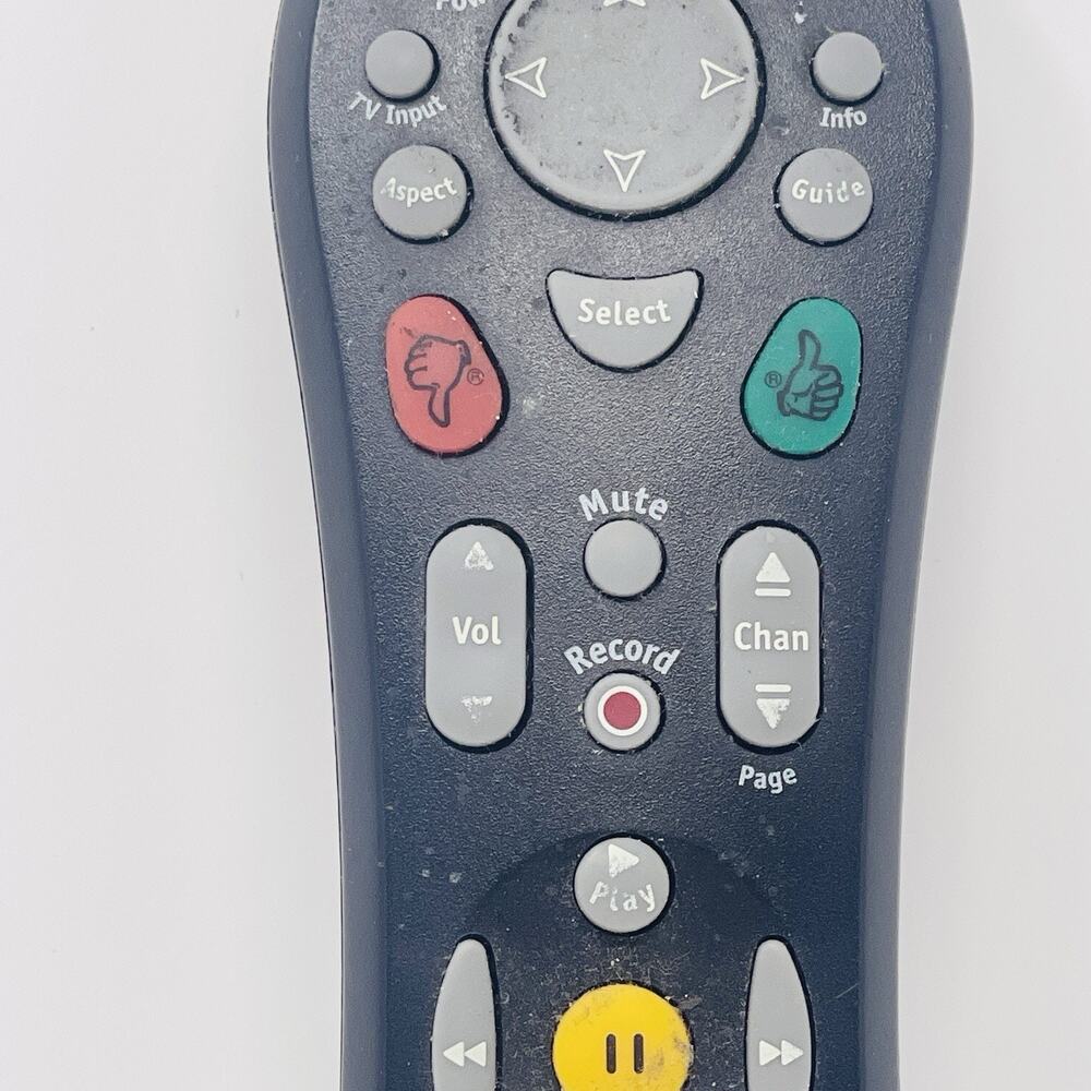TiVo SPCA-00031-005A Remote Control Dual DVR 1,2 TV Universal Peanut - Tested